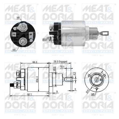 Solenoid Switch, starter
